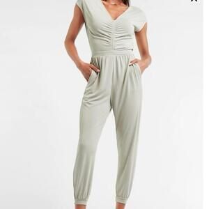 Express Mint Green Jumpsuit